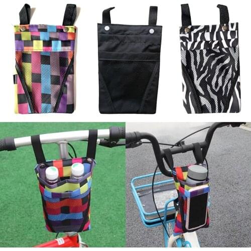 1PC Waterproof Cycling Front Storage Bicycle Bag Mobile Phone Holder Bike Basket