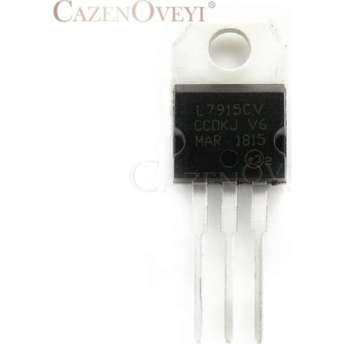 10pcs/lot L7915CV L7915 KA7915 MC7915 TO-220 15V 1.5A new original In Stock
