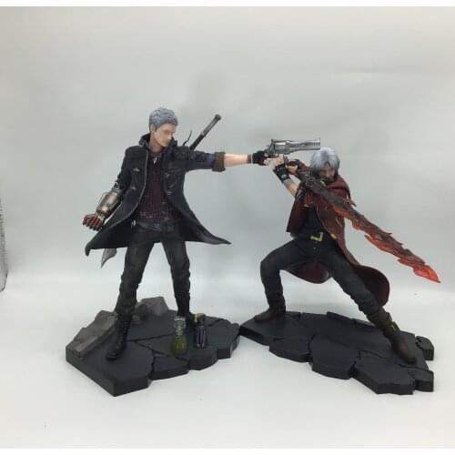 25cm New Style ARTFX J Devil May-Cry Dante DANTE Statue Figure PVC Model collection of toy gifts