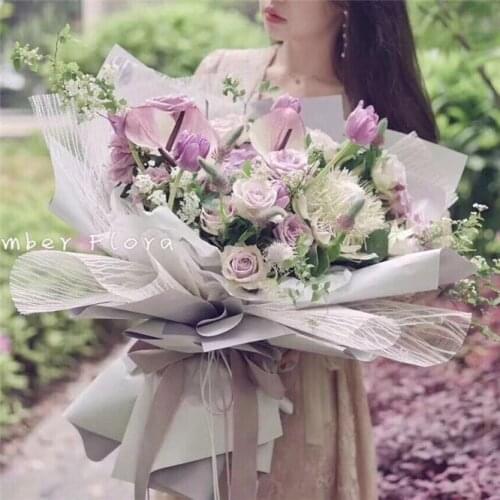 Scrapbook Decorative Craft Paper Wedding Party Ornament Accessories Valentines Gift Flower Wrapping Crafts Paper 53*450cm