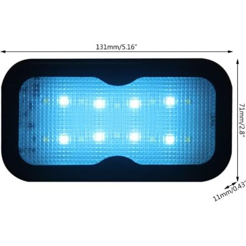 Car Interior Light Car Ceiling Reading Light Magnet Lamp Universal USB Charging F19A