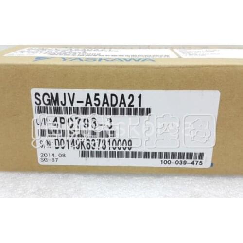 Used Tested Working AC Servo Motor SGMJV-A5ADA21