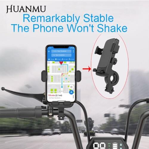 Bicycle Phone Holder Universal GPS Navigation Bracket Electric Car Takeaway Car Motorcycle Bracket Mountain Bike Phone Stand