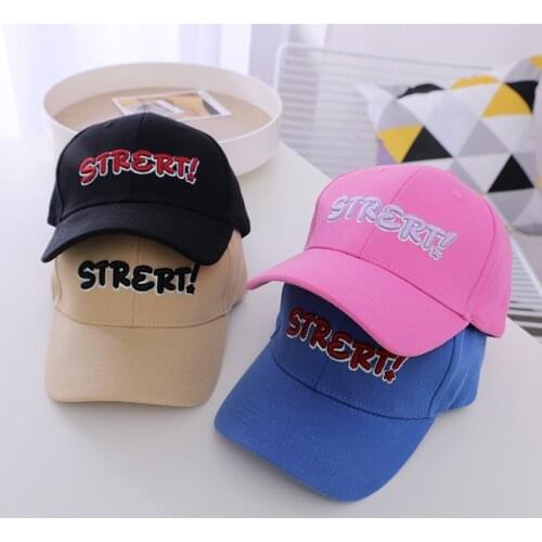 Doitbest 2021 Children Baseball Cap summer Hip Hop STRERT Letters tourism kids Hats Boy Girls hat Caps snapback gorras