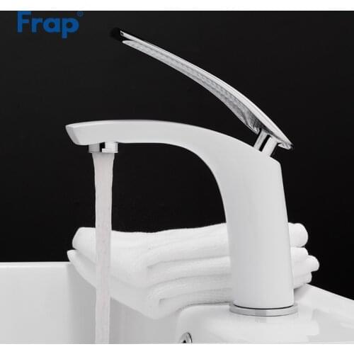 Frap Basin Faucet Brass Mixer Bathroom Sink Faucet Deck Mount Bath taps Faucet Water Sink tap Crane Torneira do anheiro Y10153