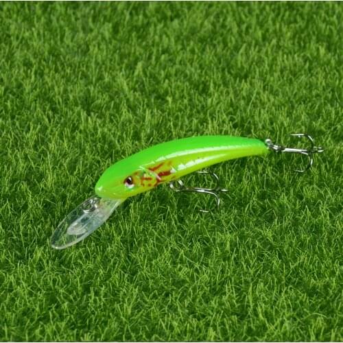 Small Crankbait Hard Fishing Lure Good Swimming Lifelike Wobbler Plastic Artificial Bait