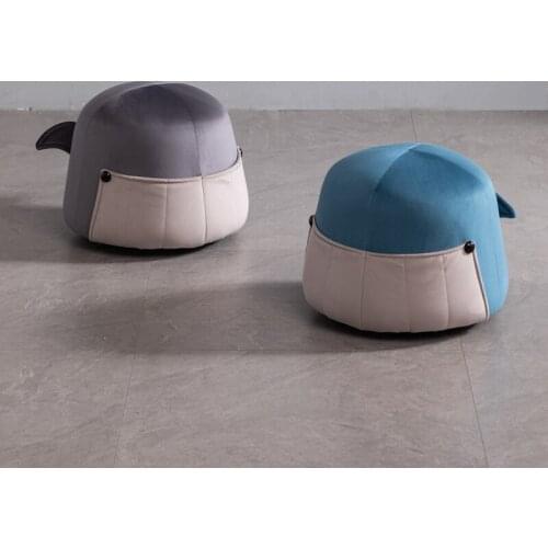 Plywood small stool childrens round stool shoe changing sofa foot stool low stool household