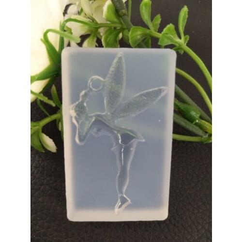 New angel DIY crystal mold pendant with Silicone Mold Mould For Epoxy Resin Jewelry Making Hand Craft