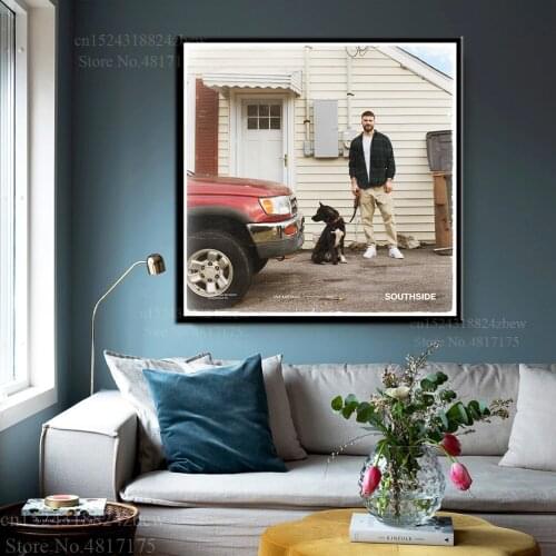 Sam Hunt Poster Rapper Singer Music Album SOUTHSIDE Canvas Painting Wall Art Posters and Prints Home Decor