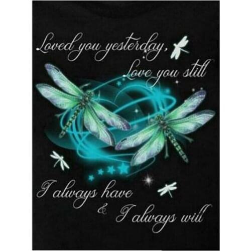 Full Square/Round diamond embroidery home decor dragonfly diamond painting Rhinestone Needlework mosaic Cross stitch decoration