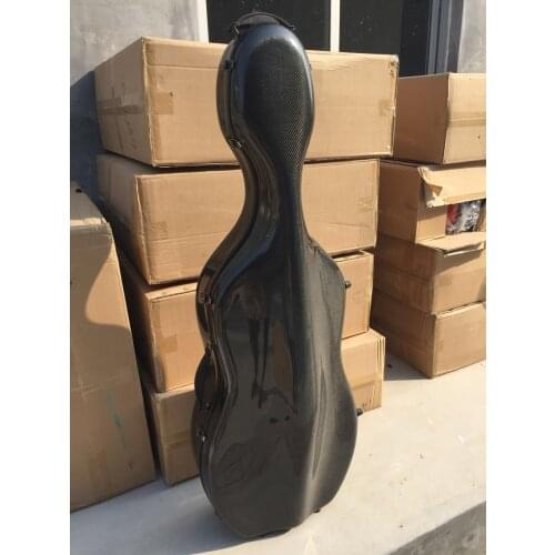 Direct deal Really Carbon fiber cello case with wheels 4/4