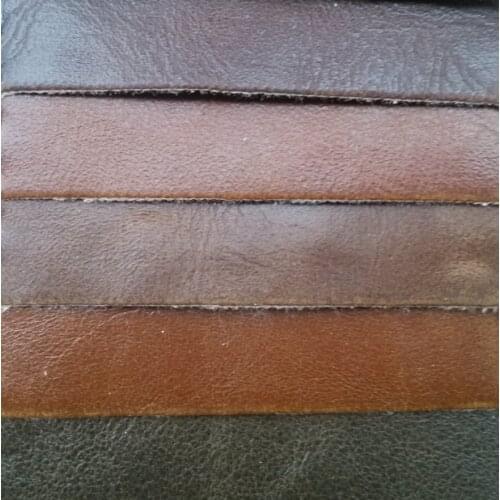 Synthetic PU Retro Crazy Horse fabric leather material