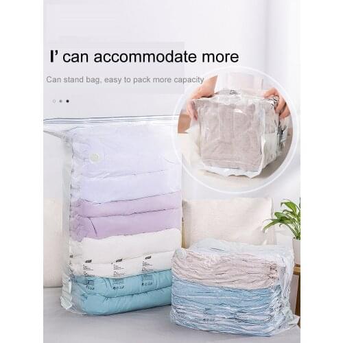 Vacuum bag contains bag bedding vacuum compression bag no suction cotton quilt clothing stereo clothing artifacts