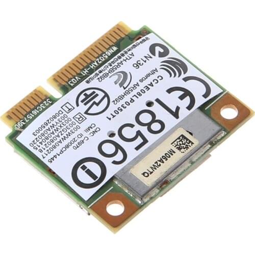 Y8AC Atheros AR9280 2.4ghz 5ghz WLAN Minipci-express AR5BHB92 for Linux Hackintosh Win10 Wireless WiFi Network Card