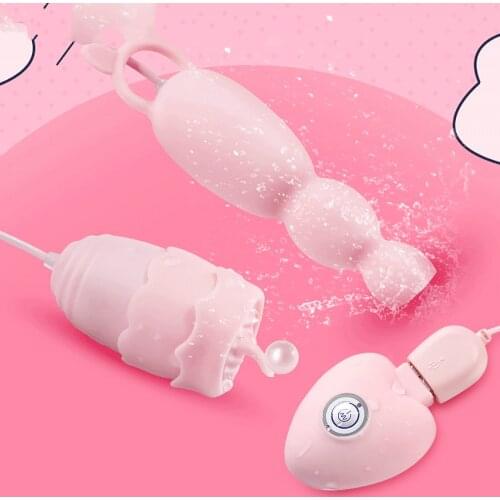 Tongue Vibrator Breast Nipple Sucker Sex Toys for Adults Women Blowjob Sucking Masturbator Vagina Clitoris Stimulator Sex Shop