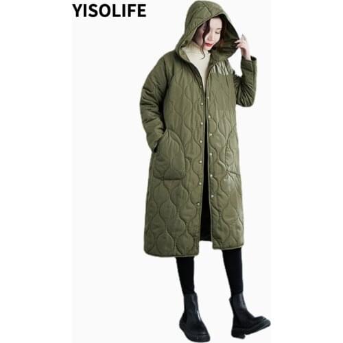 Женские модные пуховики YISOLIFE China At AliExpress