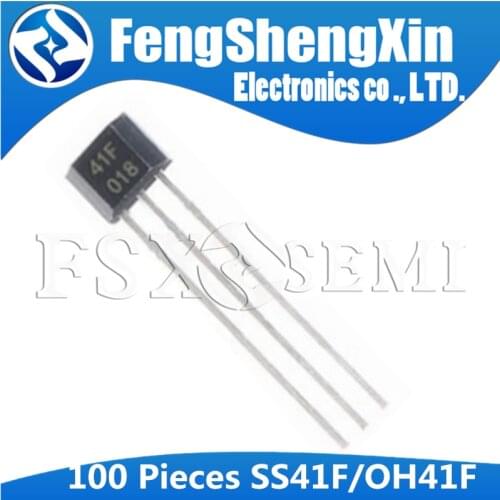 100pcs/lot 41F OH41 0H41 OH41F SH41 SS41F S41 Polarity hall sensor