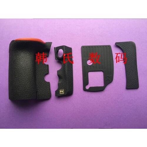 4PCS New original Bady rubber (Grip+left side+thumb+bottom) for Nikon D810 SLR camera