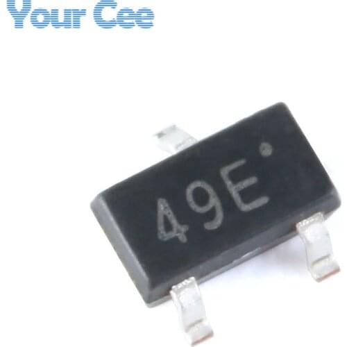 10 pcs 49E Hall Effect Sensor Switch Hall Element SOT23 SS49E AH49E High Sensitivity