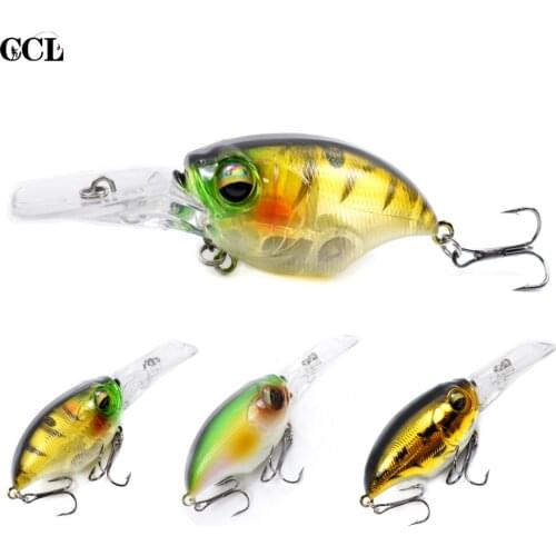 7CM 11G Hard Body Floating Long Diving Lip Crankbait Lures For Bass Pike Bass Fishing Small Wobbler In Ocean River Pond Stream