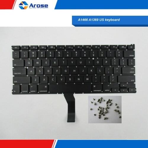 A1466 A1369 US keyboard MD231 MD232 MC503 MC504 A1466 A1369 laptop keyboard with Backlight Backlight