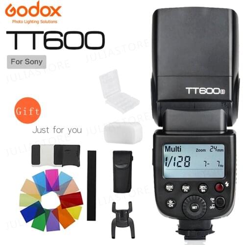 Godox TT600S 2.4G Wireless 1/8000s Flash Speedlite for Sony A9 A7 A7S A7R A7 II A6500 A6300 A6000 A99 RX10