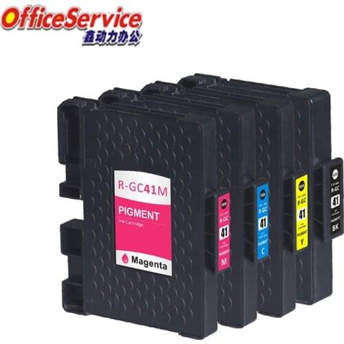 GC41 Compatible Ink Cartridges For Ricoh IAficio SG 3110DNw 3110SFNw 3100SNw 2100N SG 3110DN SG 7100DN printer ,Full Pigment ink