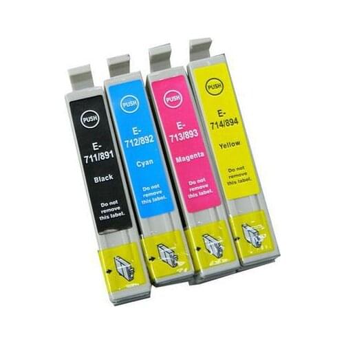 Vilaxh T0891 T0892 T0893 T0894 Ink Cartridge for Epson S22 21 510 410 100 110 105 200 210 205 405 400 115
