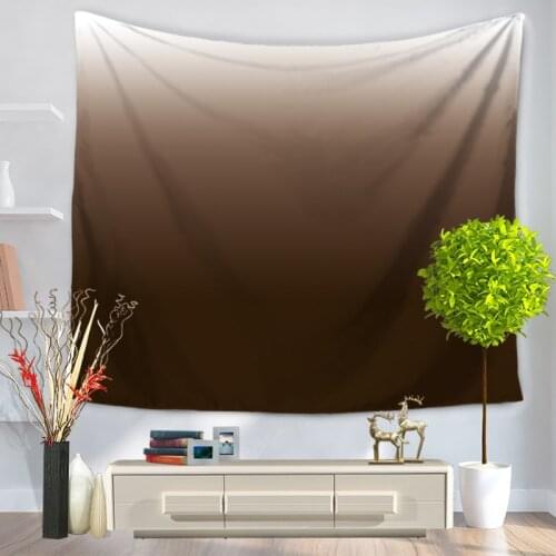 Home Decorative Wall Hanging Carpet Tapestry Rectangle Bedspread Color Gradient Pattern GT1010