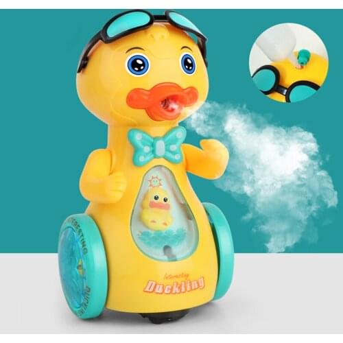 Electric Universal Spray Sunglasses Duck Singing Musical Toys Educational Toys For Children 4-6 Years Old Baby Phone Toy