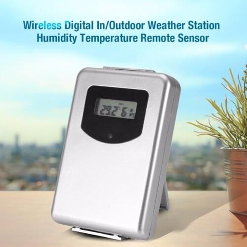 Hot Forecast Temperature with 433MHz Wireless Weather Station Digital Thermometer Hygrometer Humidity Sensor