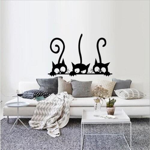 HANDANWEIRAN Cat Wall Stickers