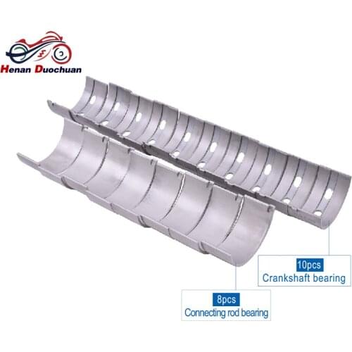 STD 0.25 0.5 Motorcycle Con Connecting Rod & Crankshaft Main Bearing Kit for Yamaha YZF1000 YZF-R1 YZF R1 YZF 1000 2004-2008