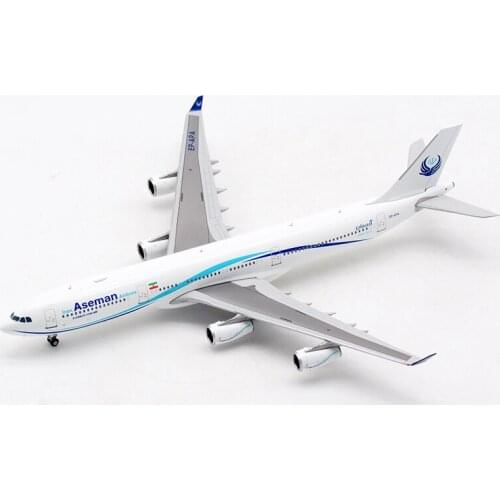 Iran Aseman Airlines 1/400 Model Airplanes Toy A340-300 EP-APA Alloy Aircraft Allloy Plane Model Collectible Souvenir Display