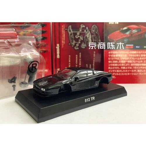 KYOSHO 1/64 FERRARI 512 TR Collect die casting alloy assembled trolley model