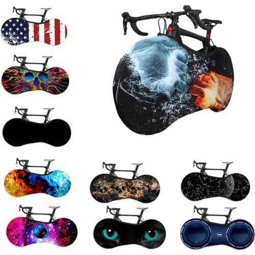 New Bicycle Dust Cover Elastic Storage Bag MTB Folding Bike Scratch-proof Indoor Frame Cover Bike Protection Cycling Accessories