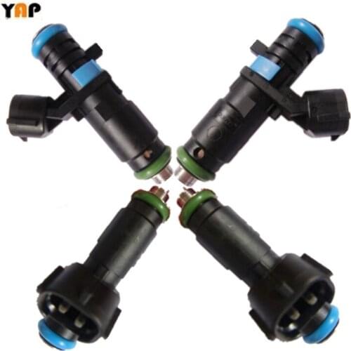 NEW FUEL INJECTOR (4) FIT FOR VolkswagenJetta models Sagitar Pentium B50 1.6L 1.8L L4 06A906031CN 2000-201