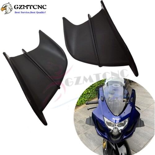 Plastic Motorcycle Winglet Aerodynamic Wing Kit Spoiler for HONDA Yamaha CBR650R CBR650F CBR500R CBR1000RR BWS RS JOG JOE GP