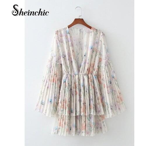 Летние платья с длинным рукавом Sheinchic China At AliExpress