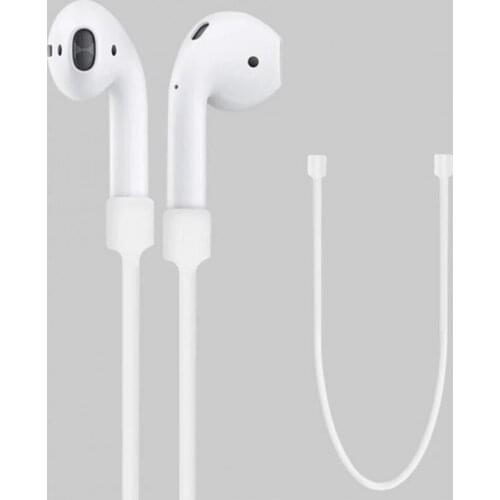 Anti-Lost Silicone Earphone Rope Holder Cable For Apple AirPods Strap Wireless Headphone Neck Strap Cord String