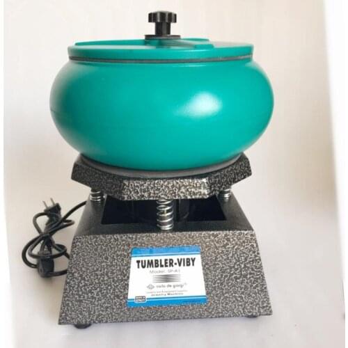 Super Large Vibratory Tumbler Wet Dry Polisher Polishing Machine 17"