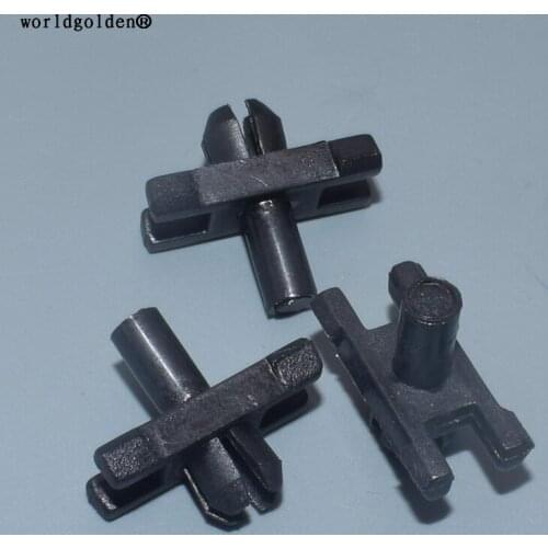 Worldgolden 100pcs auto clips Windshield Retaining Clip for BMW#51131804205
