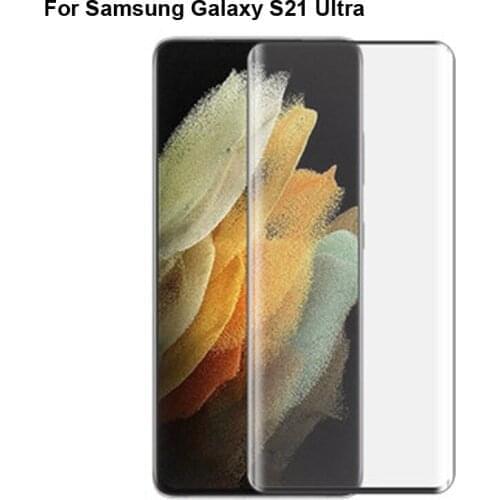 1PC For Samsung Galaxy S21 Ultra Glass Tempered Cover Tempered Glass Film SM-G9980 Protection Screen Protector Protective Film