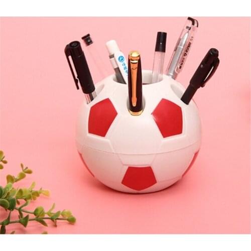 1PC Creative Pen Container Football Modeling Multi-function Toothbrush Holder/Pen Holders Gift Office Organizer School