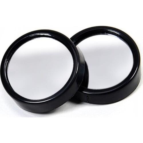 1PCS universal Driver 2 Side Wide Angle Round Convex Car Vehicle Mirror Blind Spot Auto RearView for All Car Styling