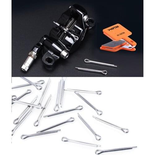 10pcs Bicycle Bike Disc Brake Pads Retaining Split Pins Cotter Pin Key Plug Disc Brake Mounting/Repairing Tools