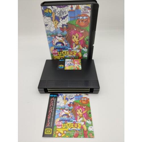 BANG BANG BUSTER JAPAN CONVERSION NEO GEO AES, Mvs, Snk,Snes,Megadrive,Ng Cd,Metal Slug,King Of Fighters