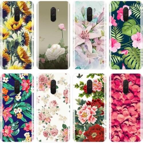 Peony Sunflowe Rose Daisy Plum Plants Flower Phone Case For redmi NOTE 4 5 6 7 NOTE 4X 5A 5 6 For redmi 4 4A 4X 5A 5 PLUS 6 pro