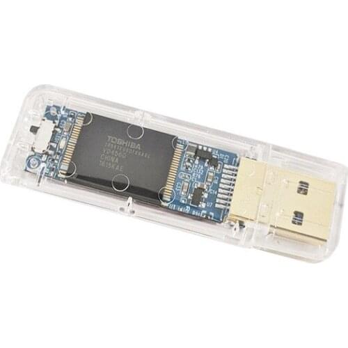 Read 230 write 170M 64G USB3.0 U disk Yincan IS903 transparent anti-burn protection high-speed MLC