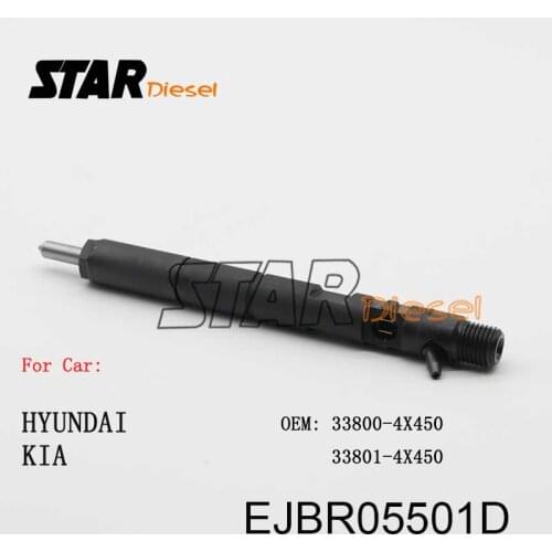 4PCS Injection EJBR05501D (33801-4X450) Diesel Injector EJB R05501D Nozzle EJBR0 5501D(338014X450) For Hyundai/KIA
